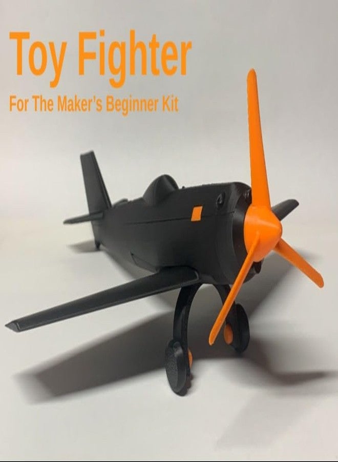 Beoals Toy Fighter - 3D Printed DIY Plane Kit for Kids & Beginner Makers - Image 2